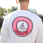 Ceramic Pro Marine Pink Badge Long Sleeve T-Shirt