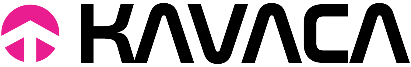 KAVACA-logotyp Lång mörk
