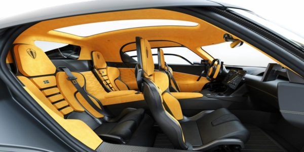 Koenigsegg Gemera Interior Space