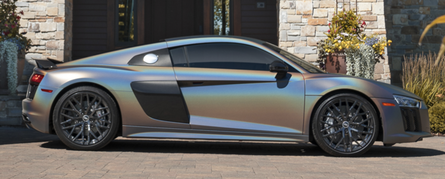 matte chrome car wrap