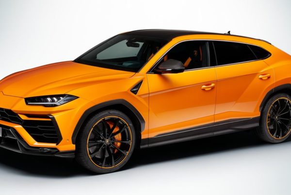 A high performance SUV with factory installed privacy glass