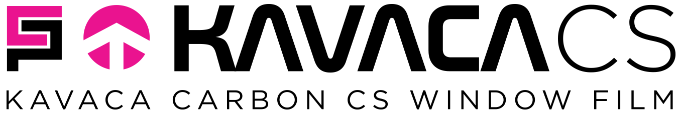 Logotipo de tintado estable de color carbono de Kavaca