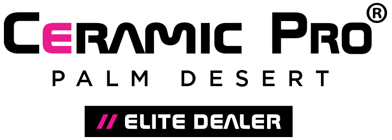 Ceramic Pro Elite Dealer Palm Desert Logo Black